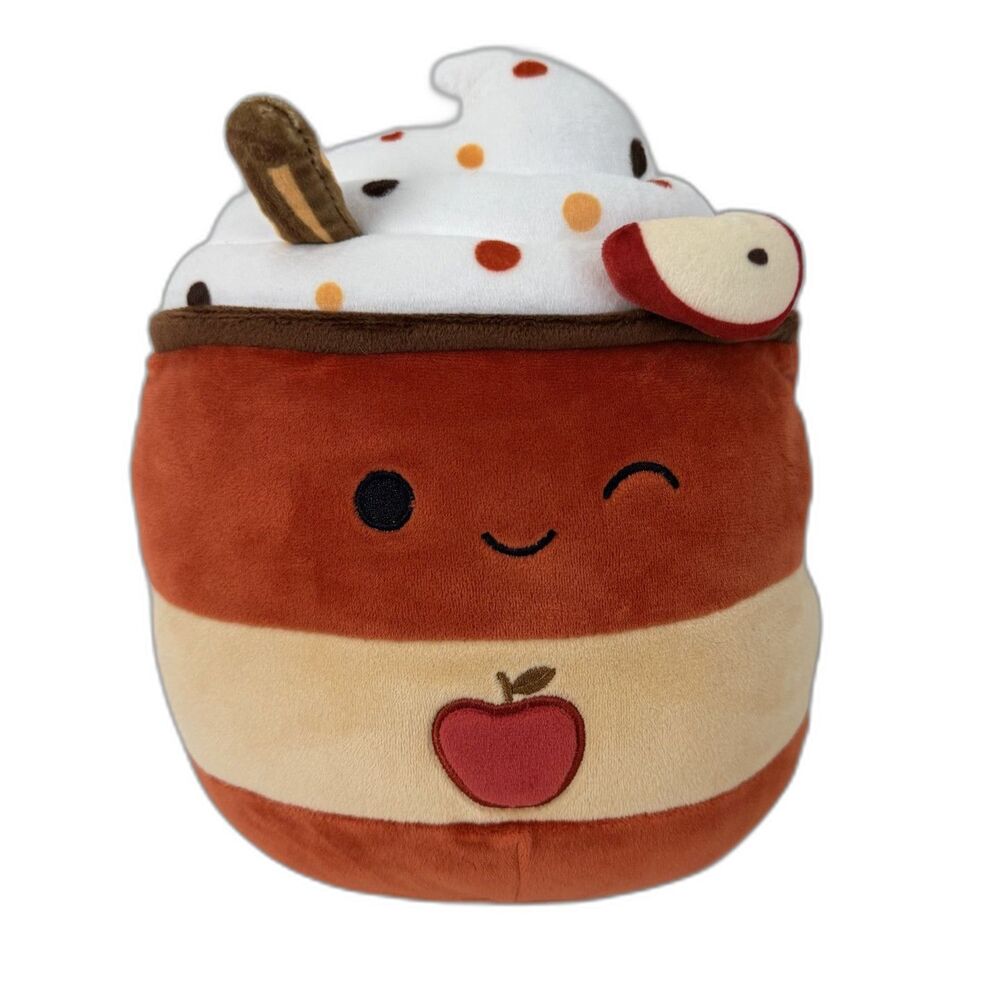Squishmallows Mead Apple Cider 10" Plush Harvest Fall Autumn Food Drink